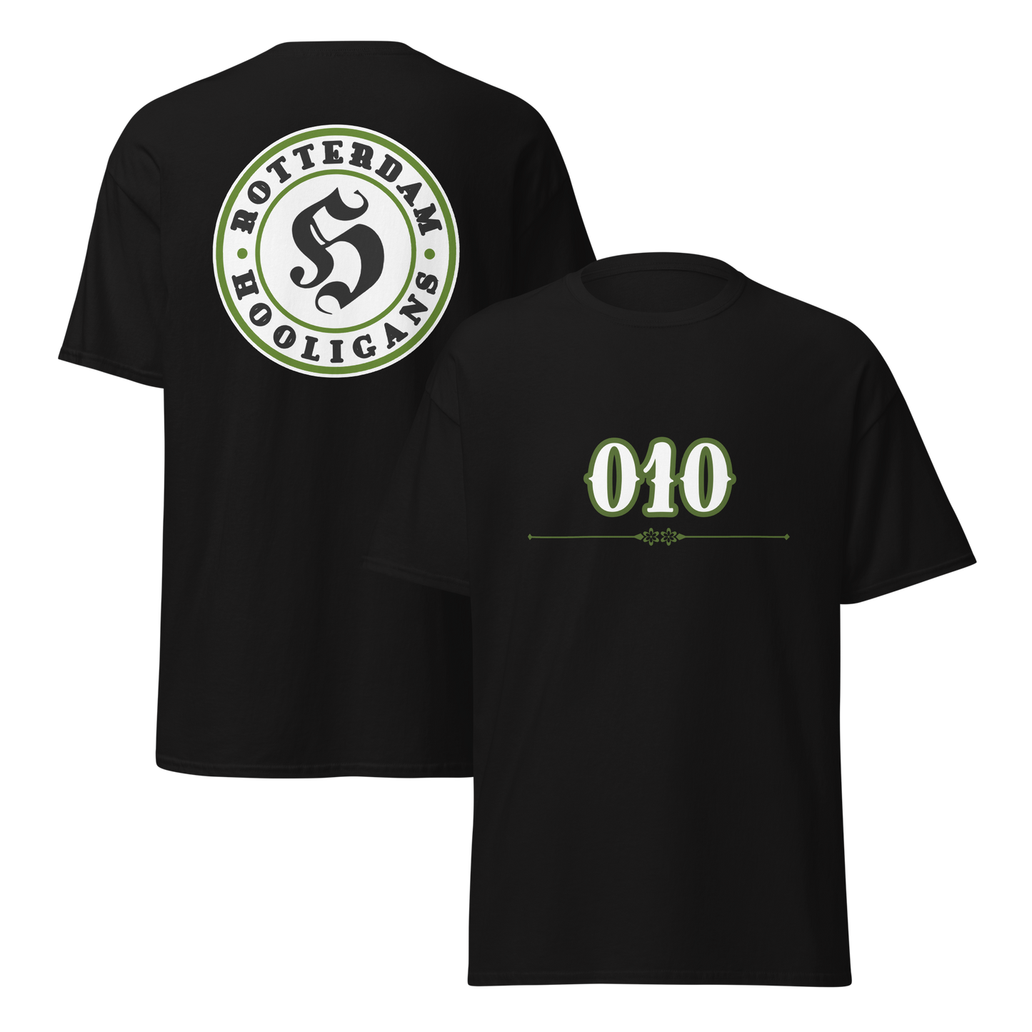 ROTTERDAM HOOLIGANS T-SHIRT BLACK