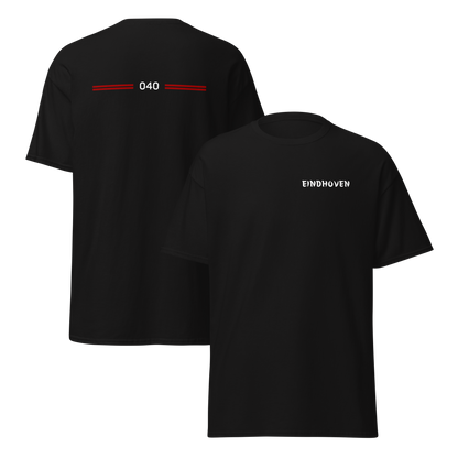 EINDHOVEN LEGACY T-SHIRT BLACK FRONT & BACK