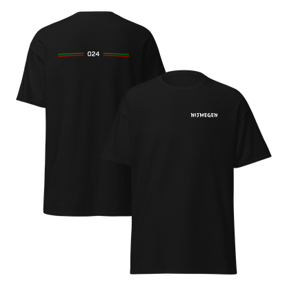 NIJMEGEN LEGACY T-SHIRT BLACK FRONT & BACK