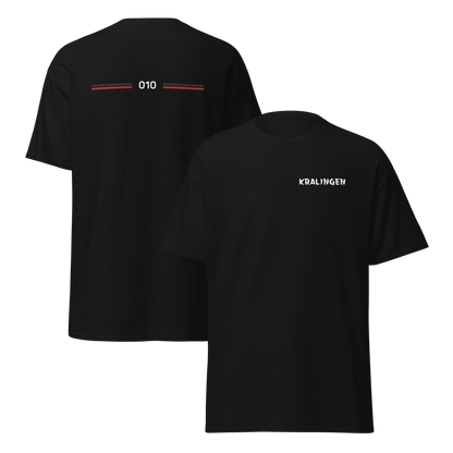 KRALINGEN LEGACY T-SHIRT BLACK FRONT & BACK