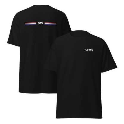 TILBURG LEGACY T-SHIRT BLACK FRONT & BACK