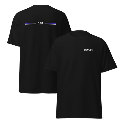 ZWOLLE LEGACY T-SHIRT BLACK FRONT & BACK