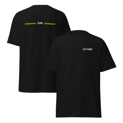 SITTARD LEGACY T-SHIRT BLACK FRONT & BACK
