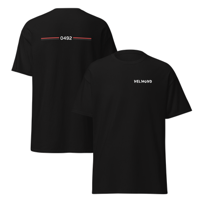 HELMOND LEGACY T-SHIRT BLACK FRONT & BACK