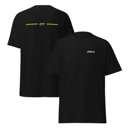 VENLO LEGACY T-SHIRT BLACK FRONT & BACK