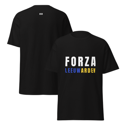 FORZA LEEUWARDEN T-SHIRT BLACK FRONT & BACK