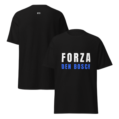 FORZA DEN BOSCH T-SHIRT BLACK FRONT & BACK