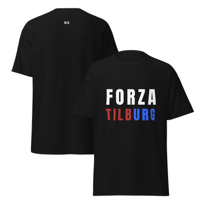 FORZA TILBURG T-SHIRT BLACK FRONT & BACK