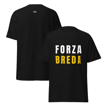 FORZA BREDA T-SHIRT BLACK FRONT & BACK