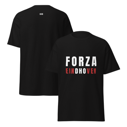FORZA EINDHOVEN T-SHIRT BLACK FRONT & BACK
