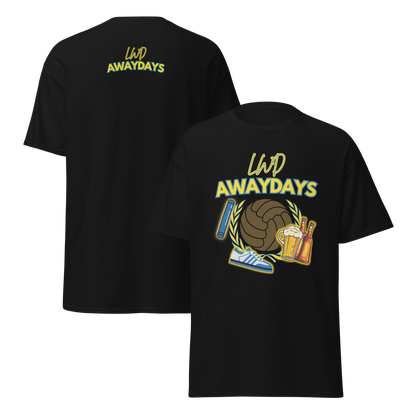 LWD AWAYDAYS T-SHIRT BLACK FRONT & BACK