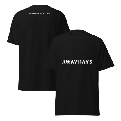 KING OF CHANGE ORIGINAL AWAYDAYS T-SHIRT BLACK FRONT & BACK