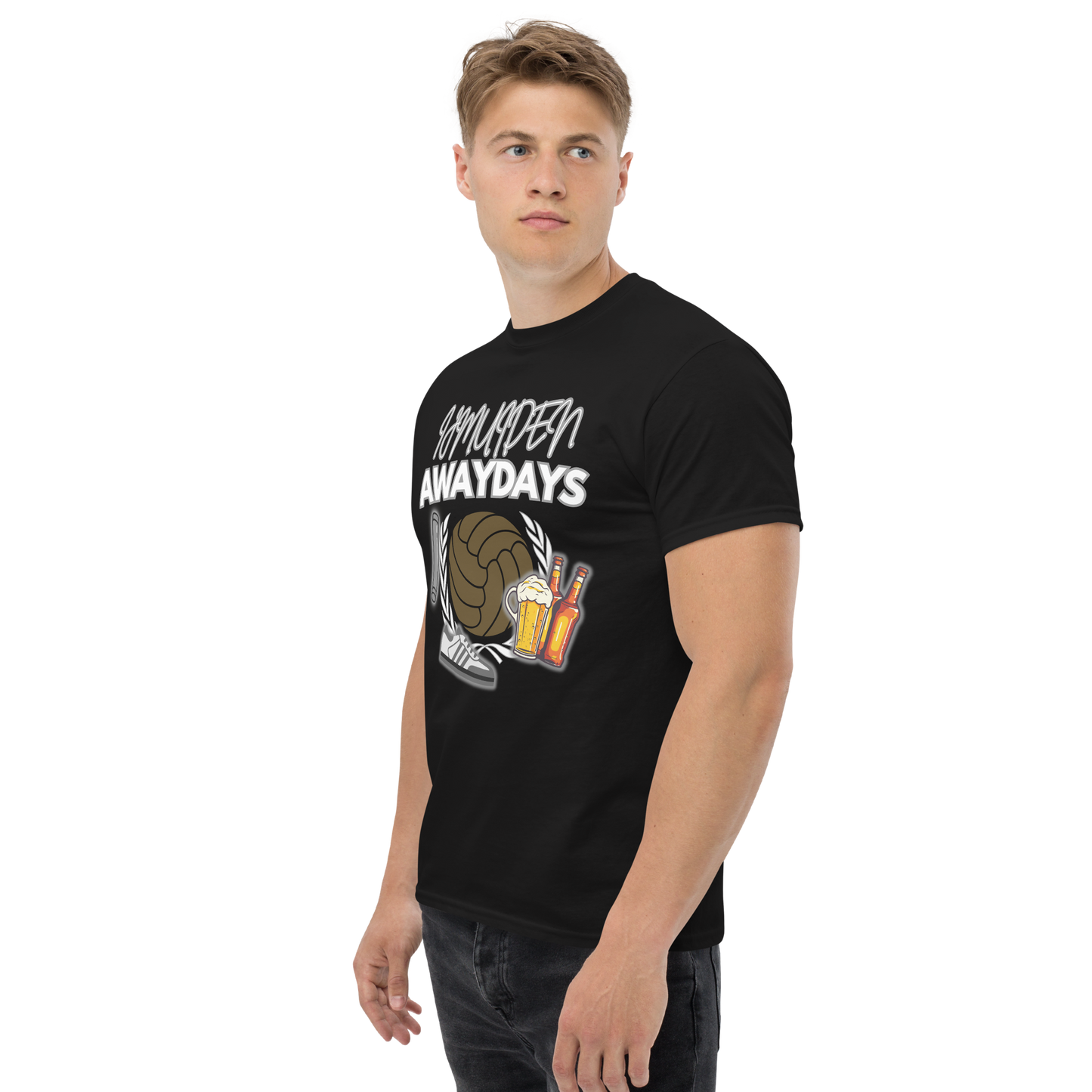 IJMUIDEN AWAYDAYS T-SHIRT BLACK MAN 3