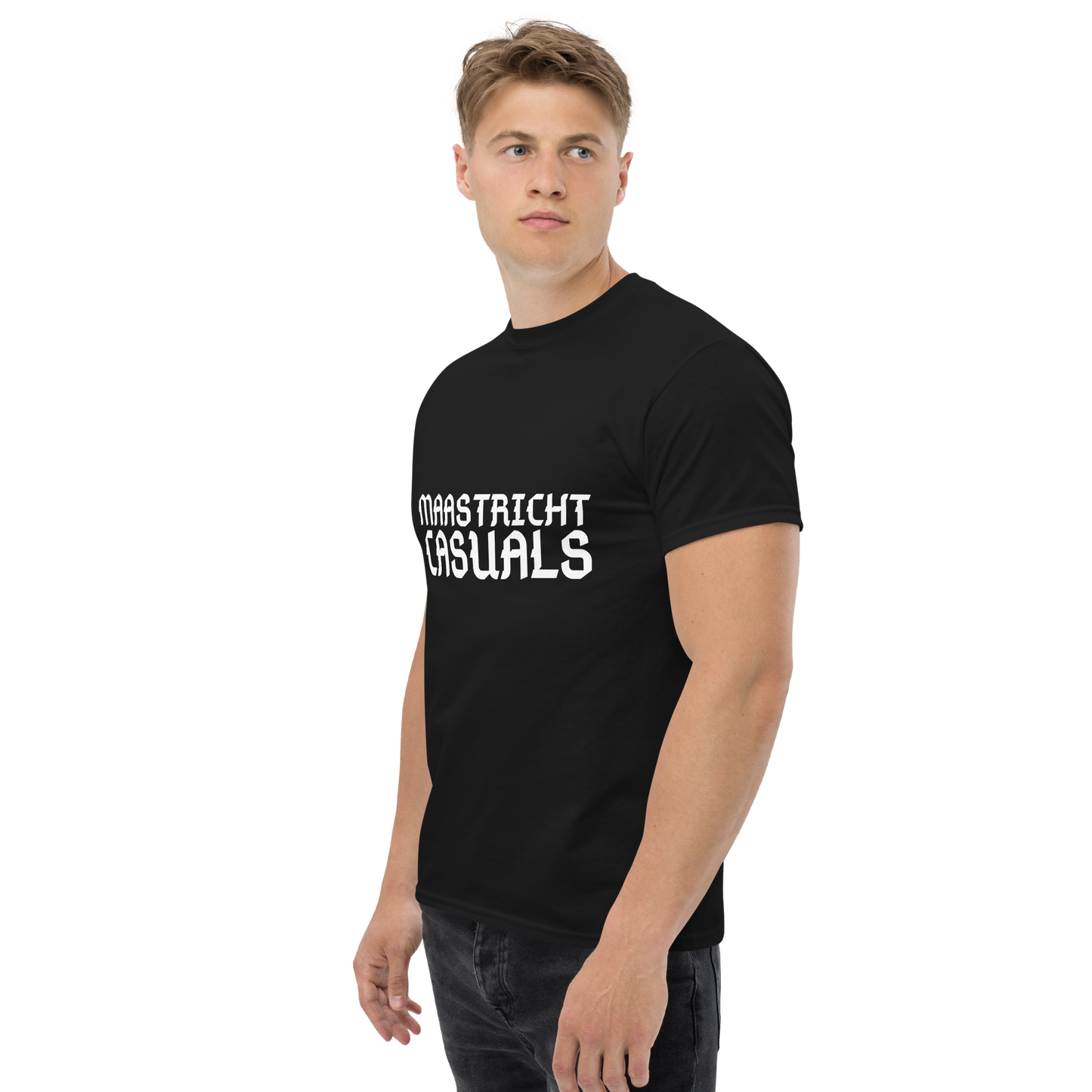 MAASTRICHT CASUALS T-SHIRT BLACK MAN 3