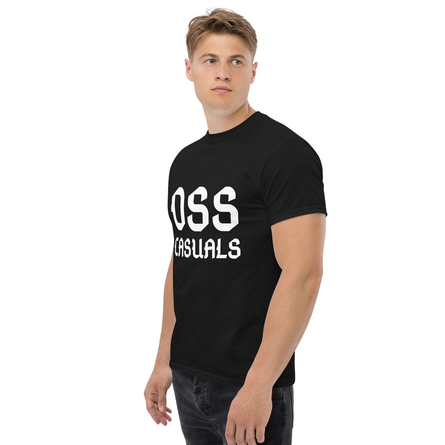 OSS CASUALS T-SHIRT BLACK MAN 3