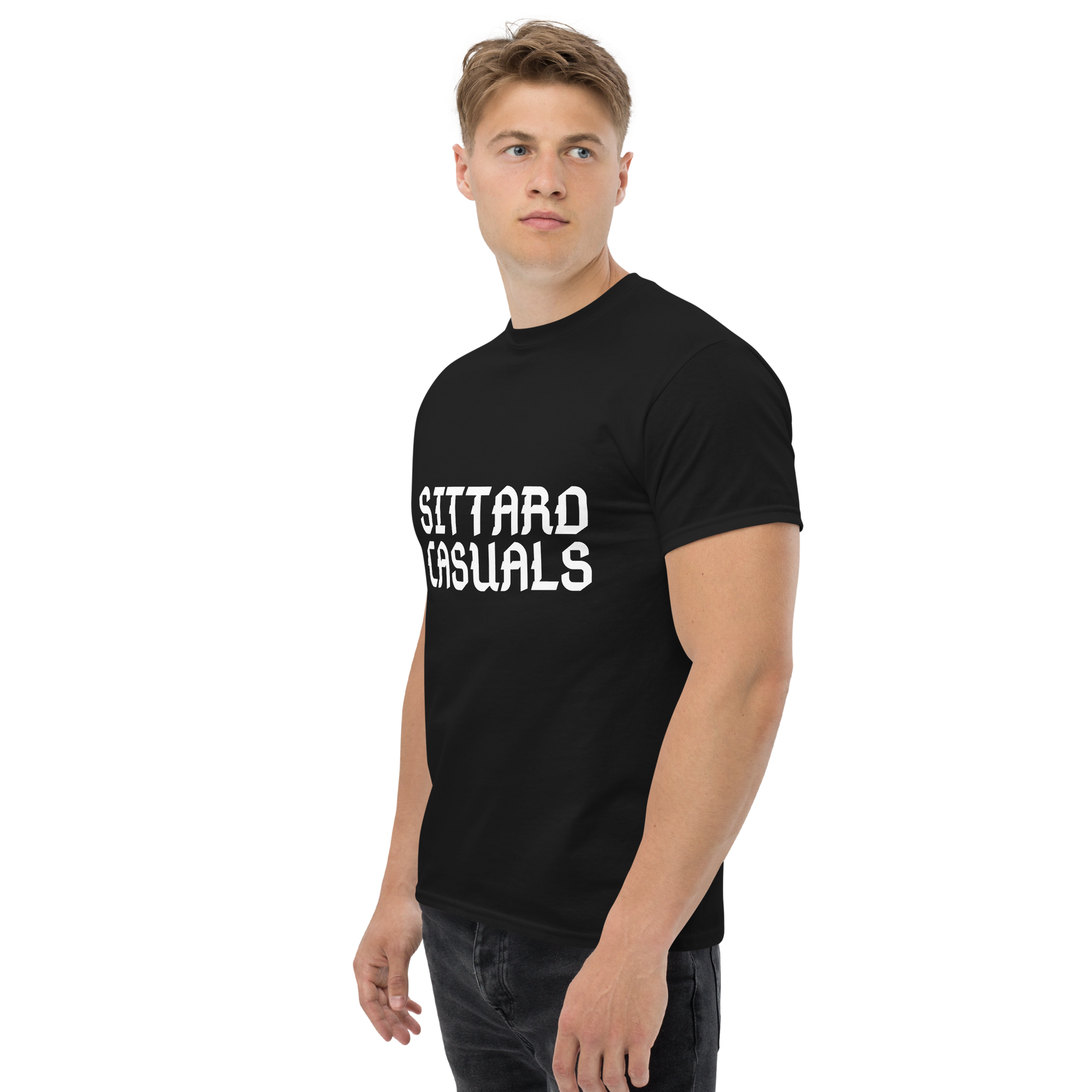 SITTARD CASUALS T-SHIRT BLACK MAN 3