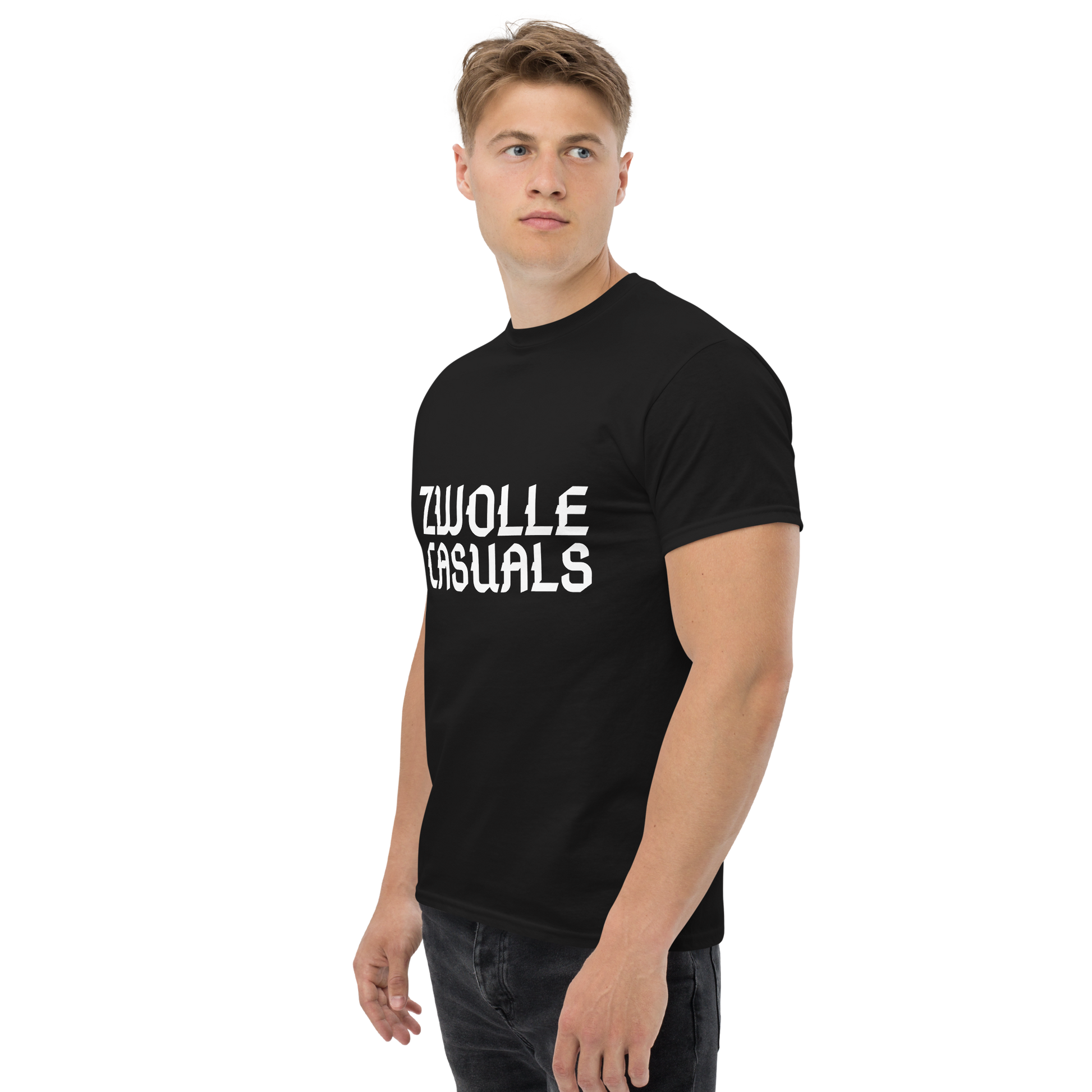 ZWOLLE CASUALS T-SHIRT BLACK MAN 3