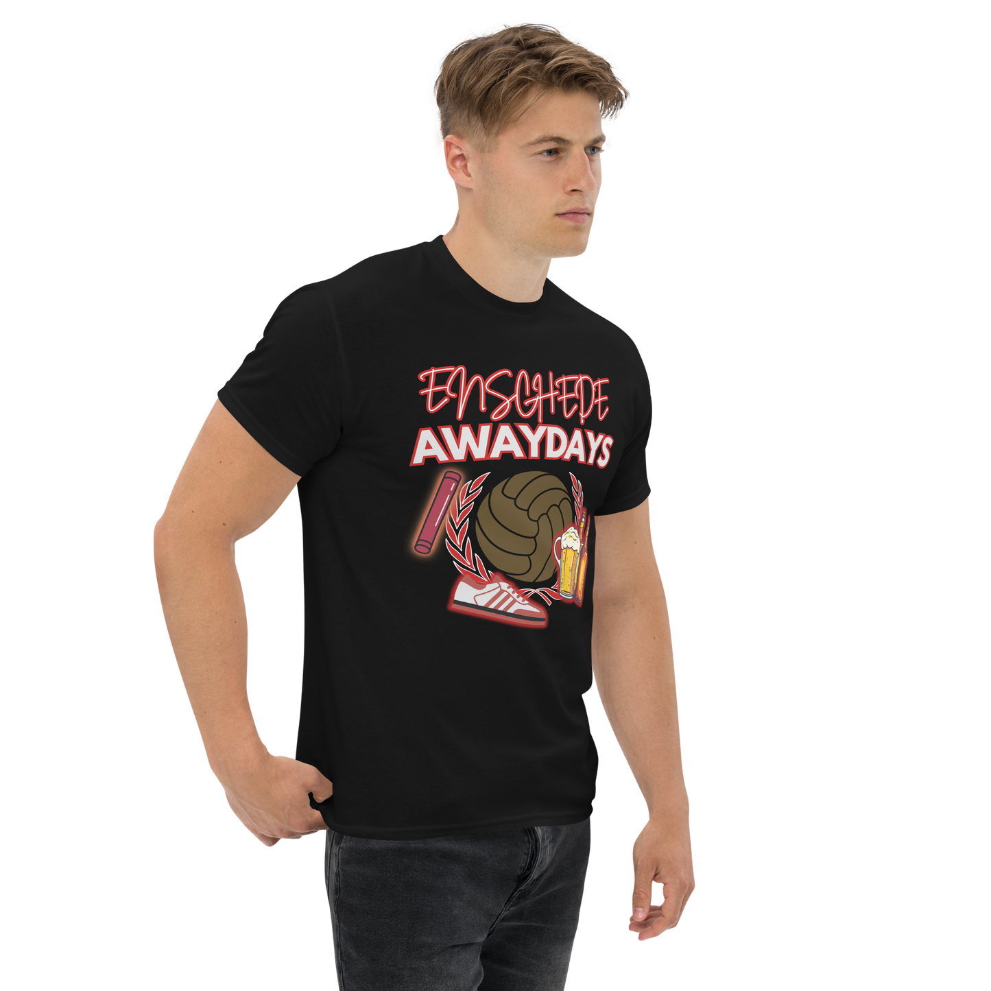 ENSCHEDE AWAYDAYS T-SHIRT BLACK MAN 4