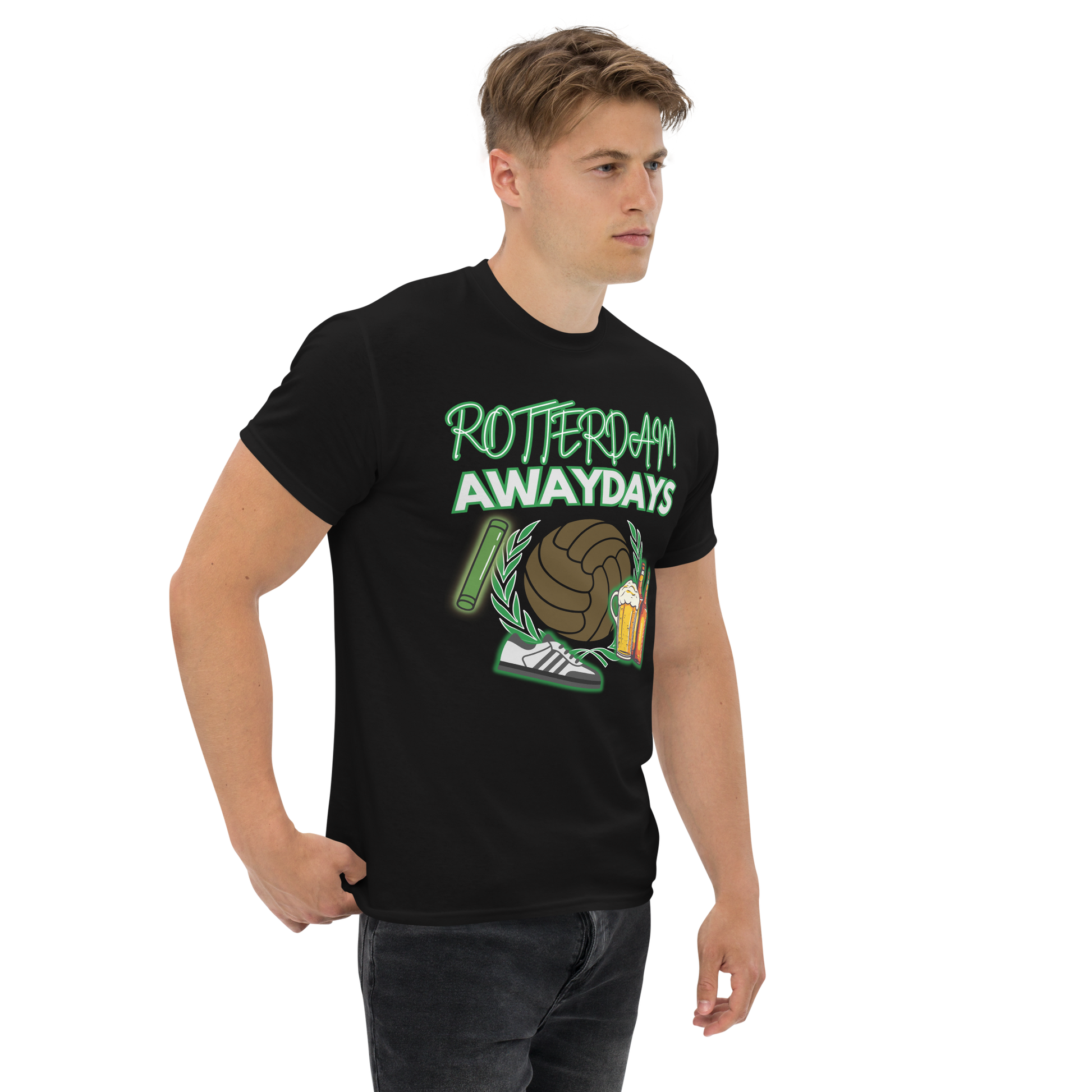 ROTTERDAM AWAYDAYS T-SHIRT BLACK MAN 4