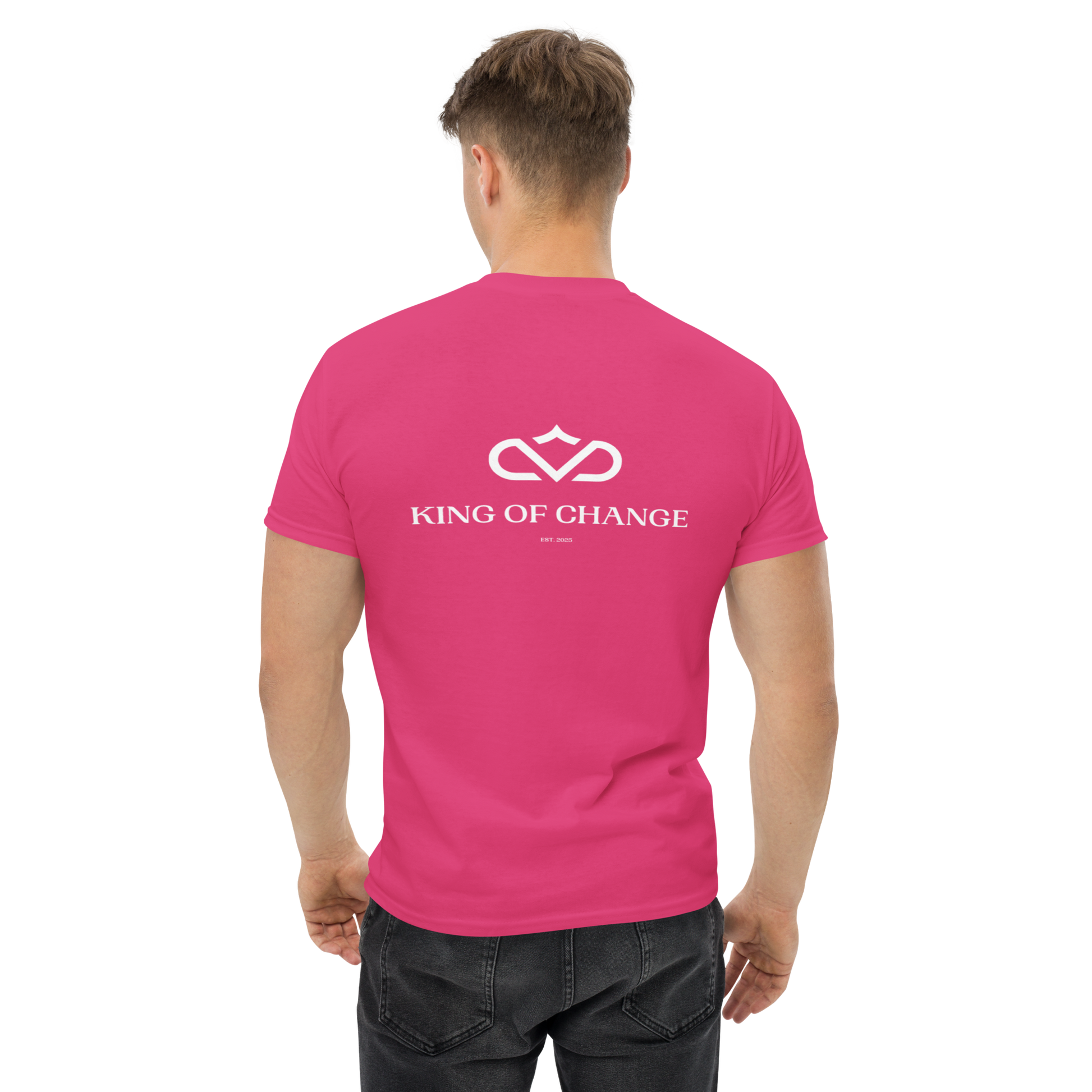 KING OF CHANGE ORIGINAL T-SHIRT PINK MAN 2