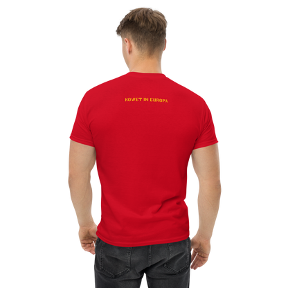 KOWET IN EUROPA T-SHIRT RED MAN 2