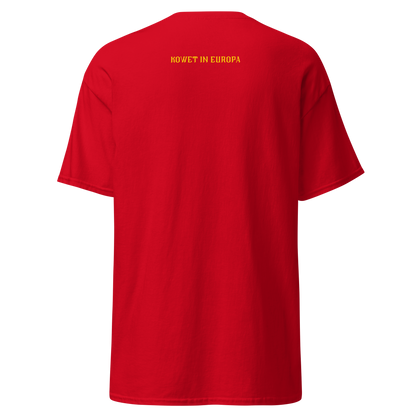 KOWET IN EUROPA T-SHIRT RED BACK 2