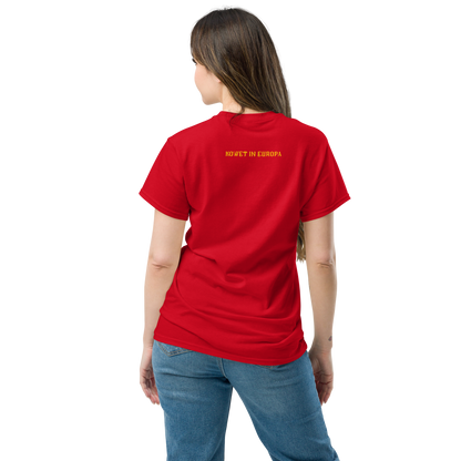 KOWET IN EUROPA T-SHIRT RED WOMAN 2