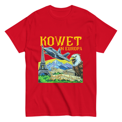 KOWET IN EUROPA T-SHIRT RED