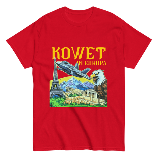 KOWET IN EUROPA T-SHIRT RED