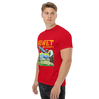 KOWET IN EUROPA T-SHIRT RED MAN 3