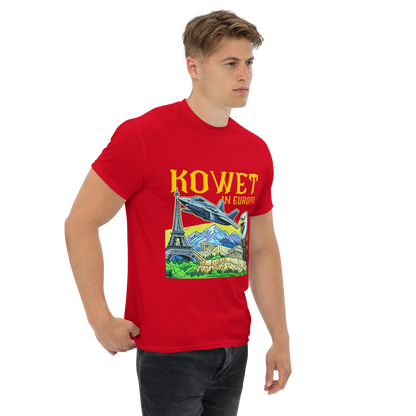 KOWET IN EUROPA T-SHIRT RED MAN 4