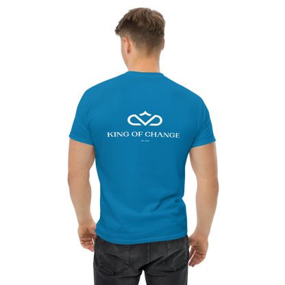 KING OF CHANGE ORIGINAL T-SHIRT SAPPHIRE BLUE MAN 2