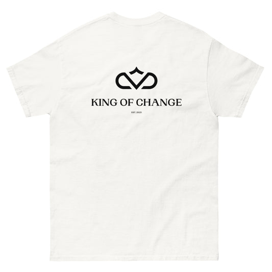 KING OF CHANGE ORIGINAL HOOLIGAN T-SHIRT WHITE BACK