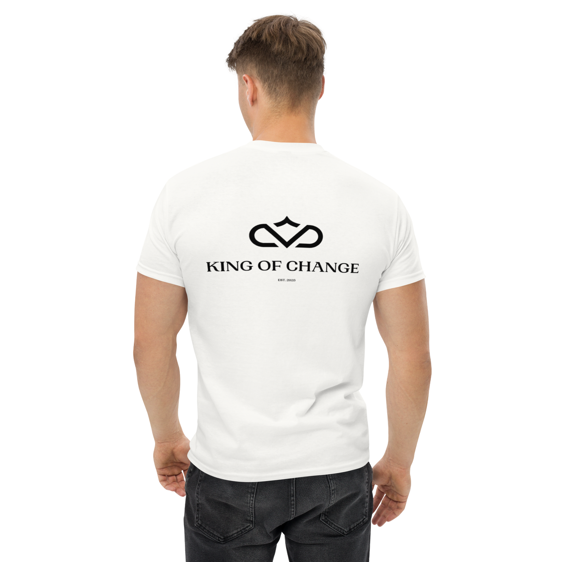 KING OF CHANGE ORIGINAL HOOLIGAN T-SHIRT WHITE MAN 2