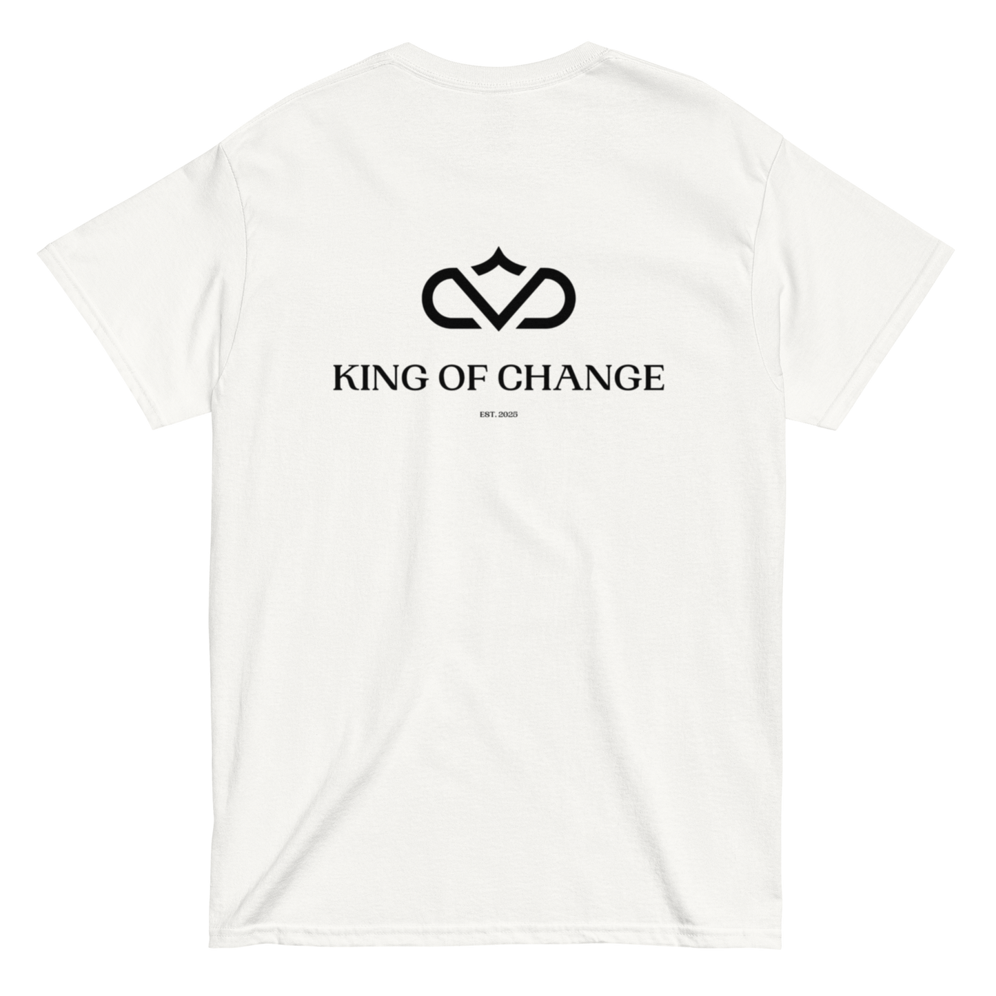 KING OF CHANGE ORIGINAL HOOLIGAN T-SHIRT WHITE BACK 2