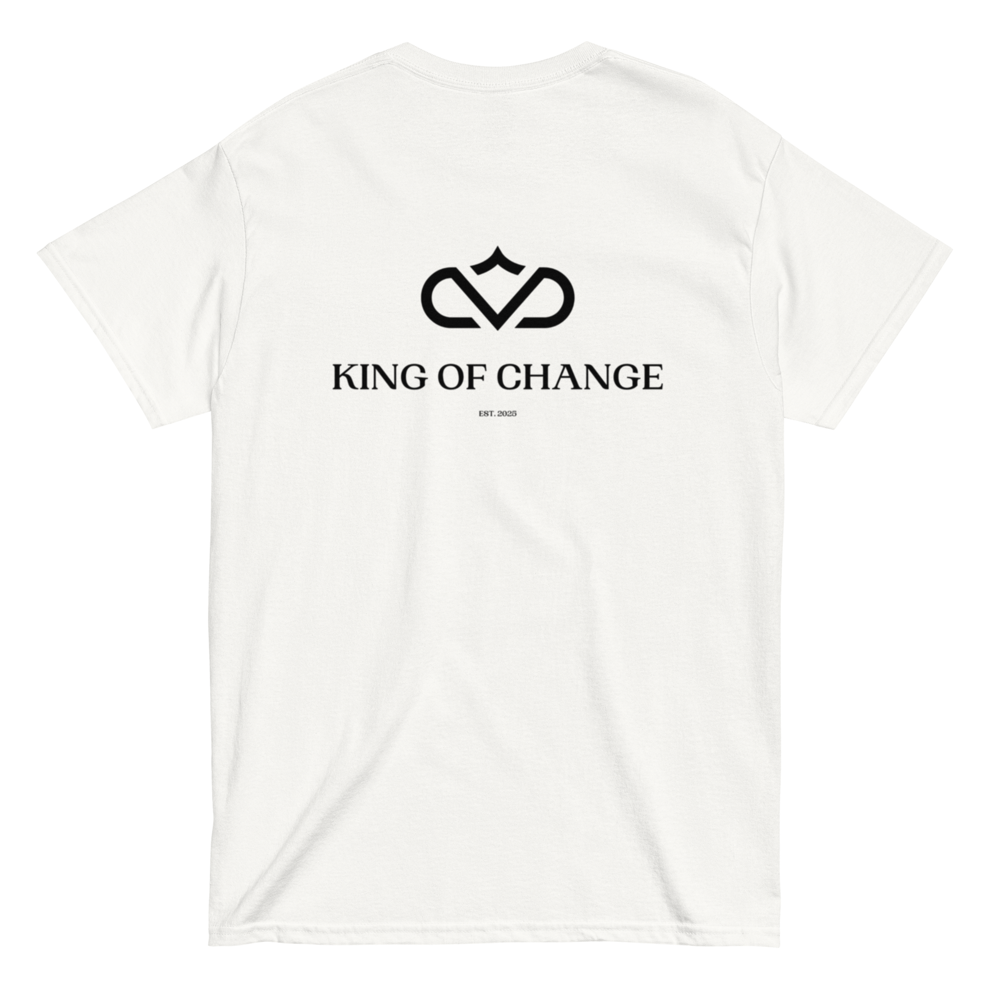 KING OF CHANGE ORIGINAL HOOLIGAN T-SHIRT WHITE BACK 2