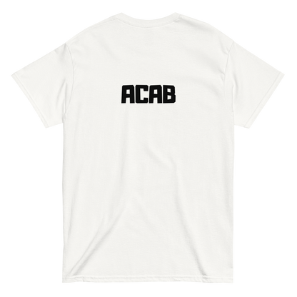 KING OF CHANGE ORIGINAL ACAB T-SHIRT WHITE BACK 1