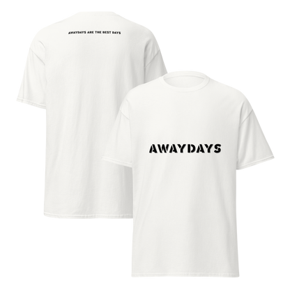 KING OF CHANGE ORIGINAL AWAYDAYS T-SHIRT WHITE FRONT & BACK