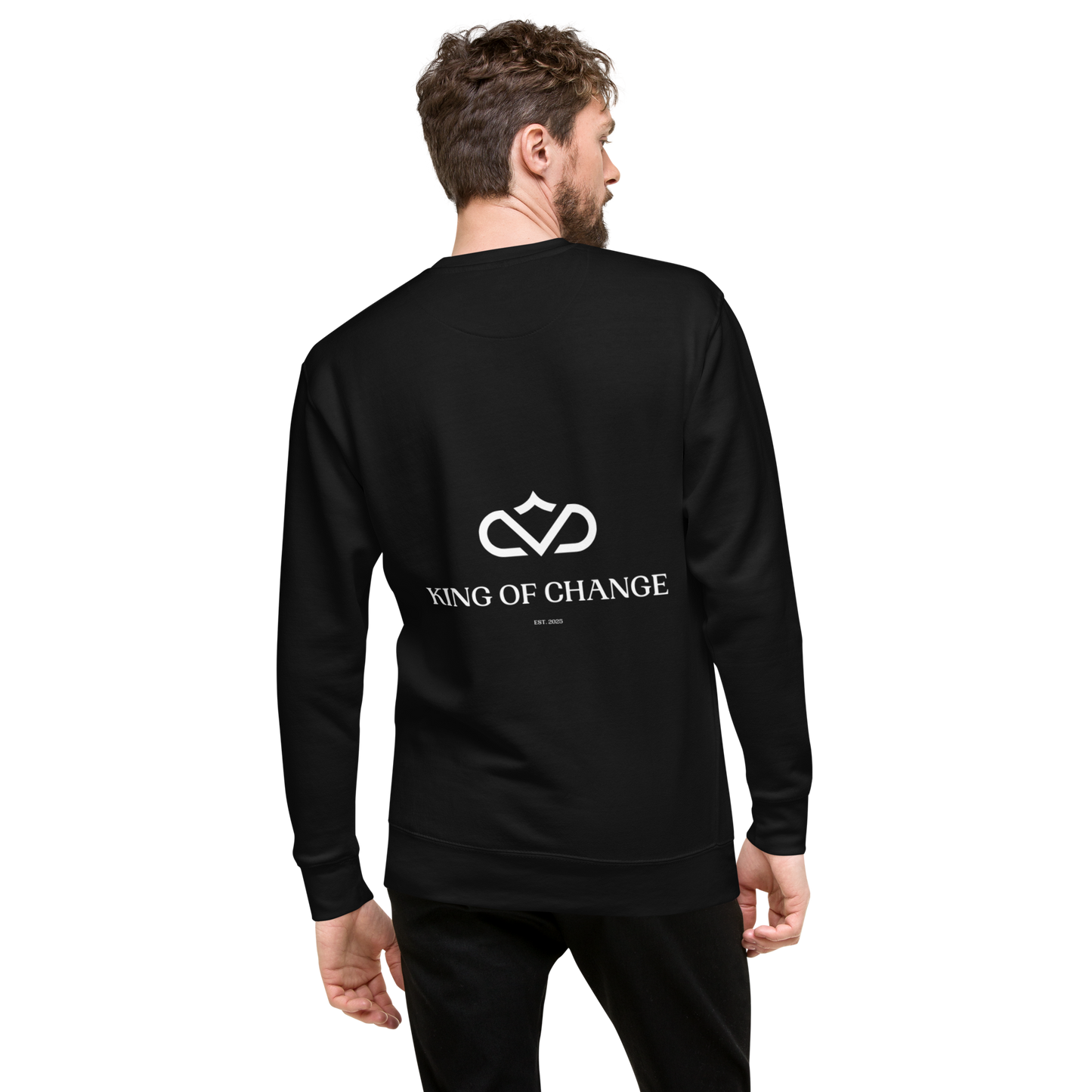 KING OF CHANGE ORIGINAL SWEATER BLACK MAN 2