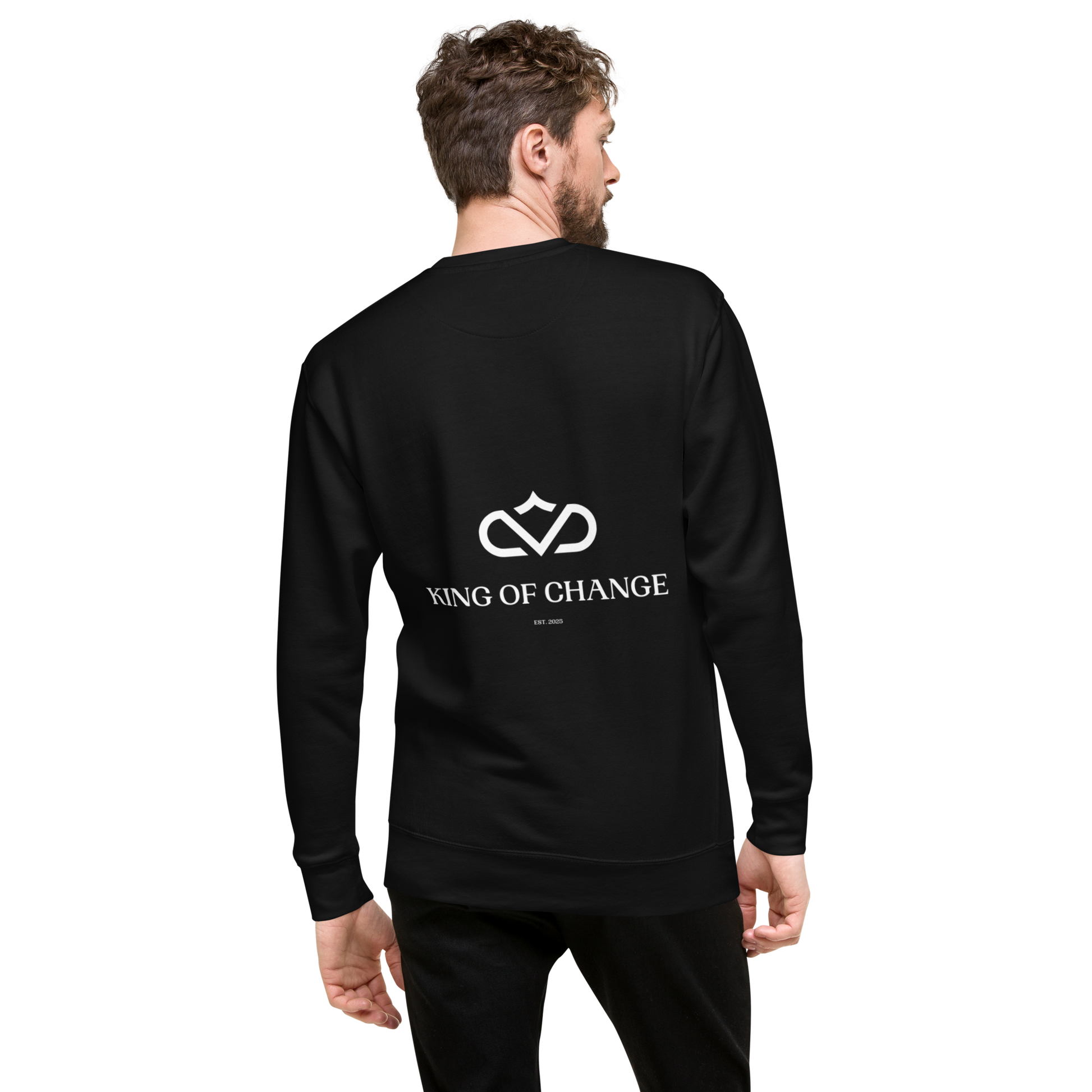 KING OF CHANGE ORIGINAL SWEATER BLACK MAN 2