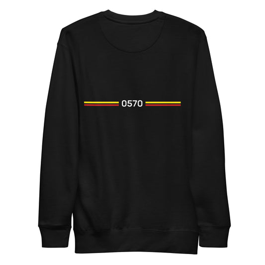 DEVENTER LEGACY SWEATER BLACK MOCK UP BACK