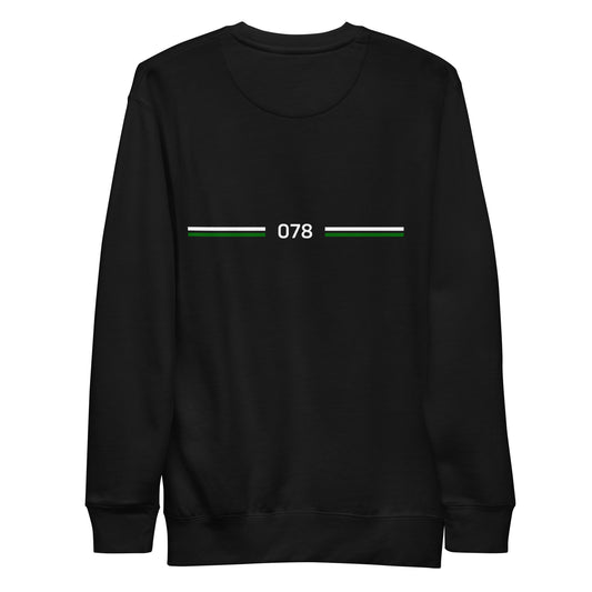 DORDRECHT LEGACY SWEATER BLACK MOCK UP BACK