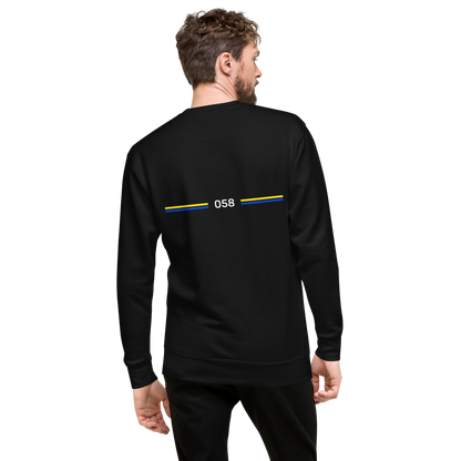 LEEUWARDEN LEGACY SWEATER BLACK MOCK UP MAN 2