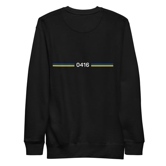 WAALWIJK LEGACY SWEATER BLACK MOCK UP BACK