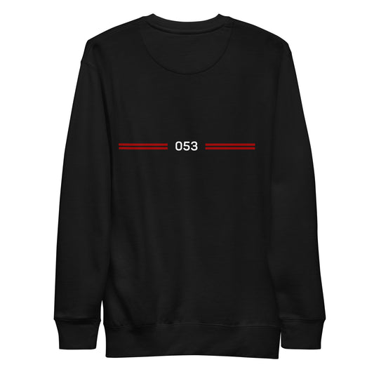 ENSCHEDE LEGACY SWEATER BLACK MOCK UP BACK