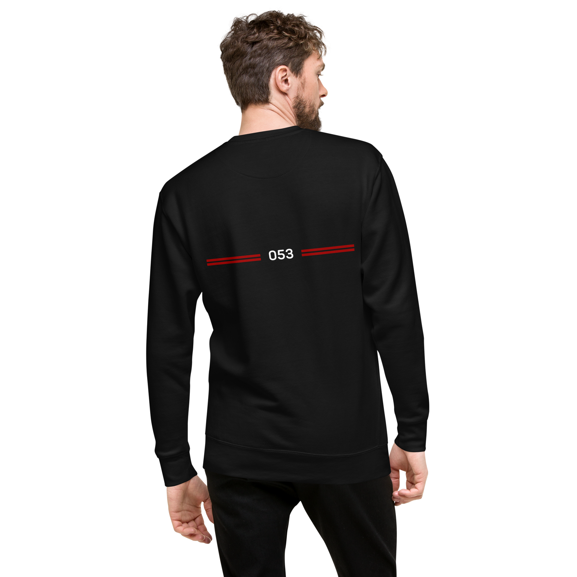 ENSCHEDE LEGACY SWEATER BLACK MOCK UP MAN 2
