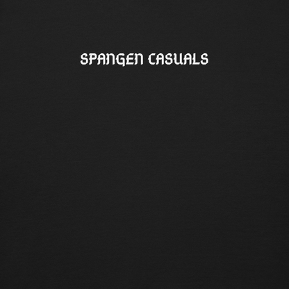 SPANGEN CASUALS SWEATER BLACK CLOSE UP 1