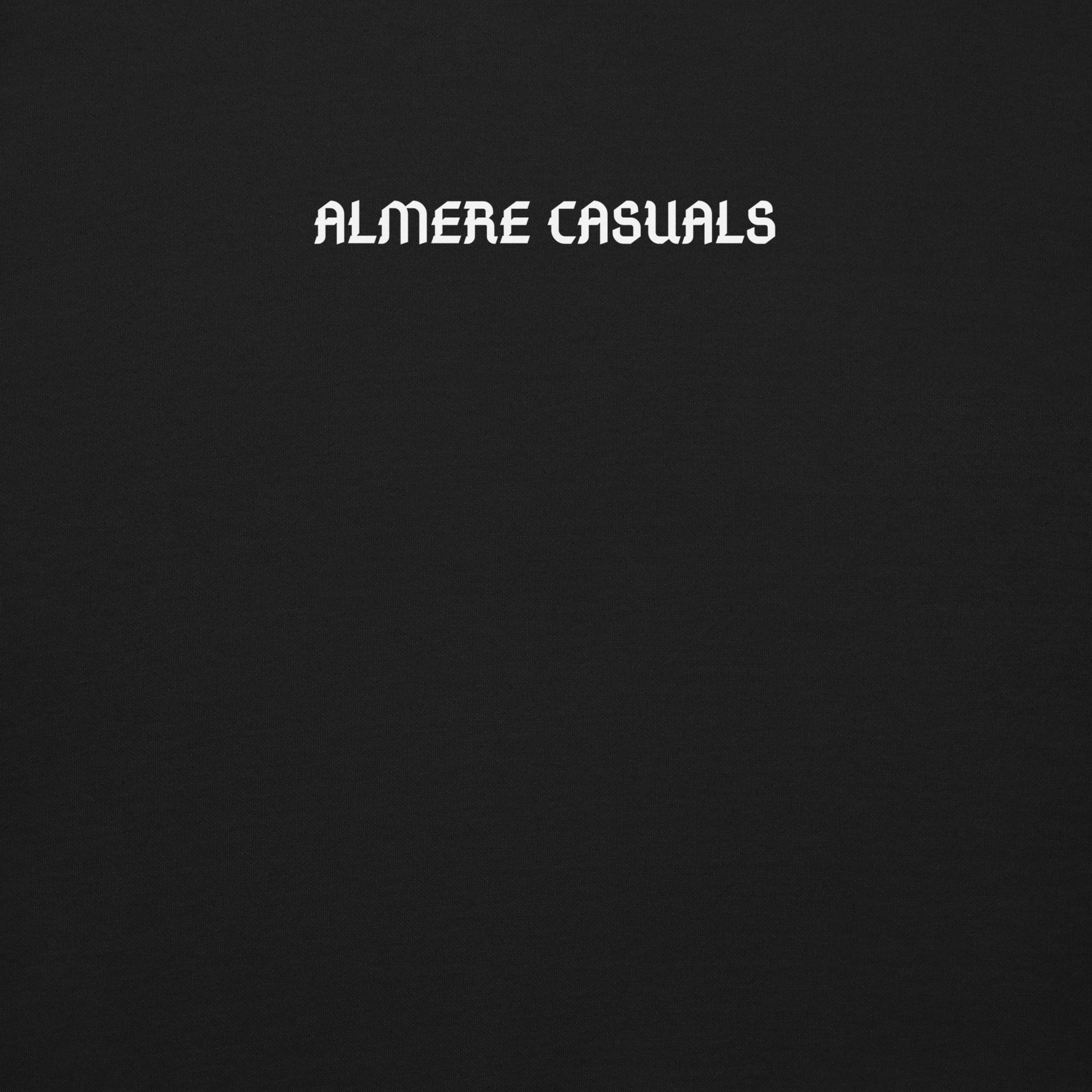 ALMERE CASUALS SWEATER BLACK CLOSE UP 1