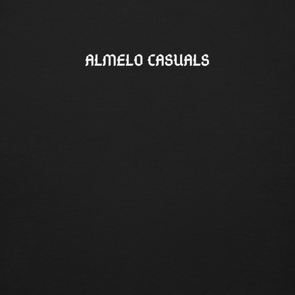ALMELO CASUALS SWEATER BLACK CLOSE UP 1