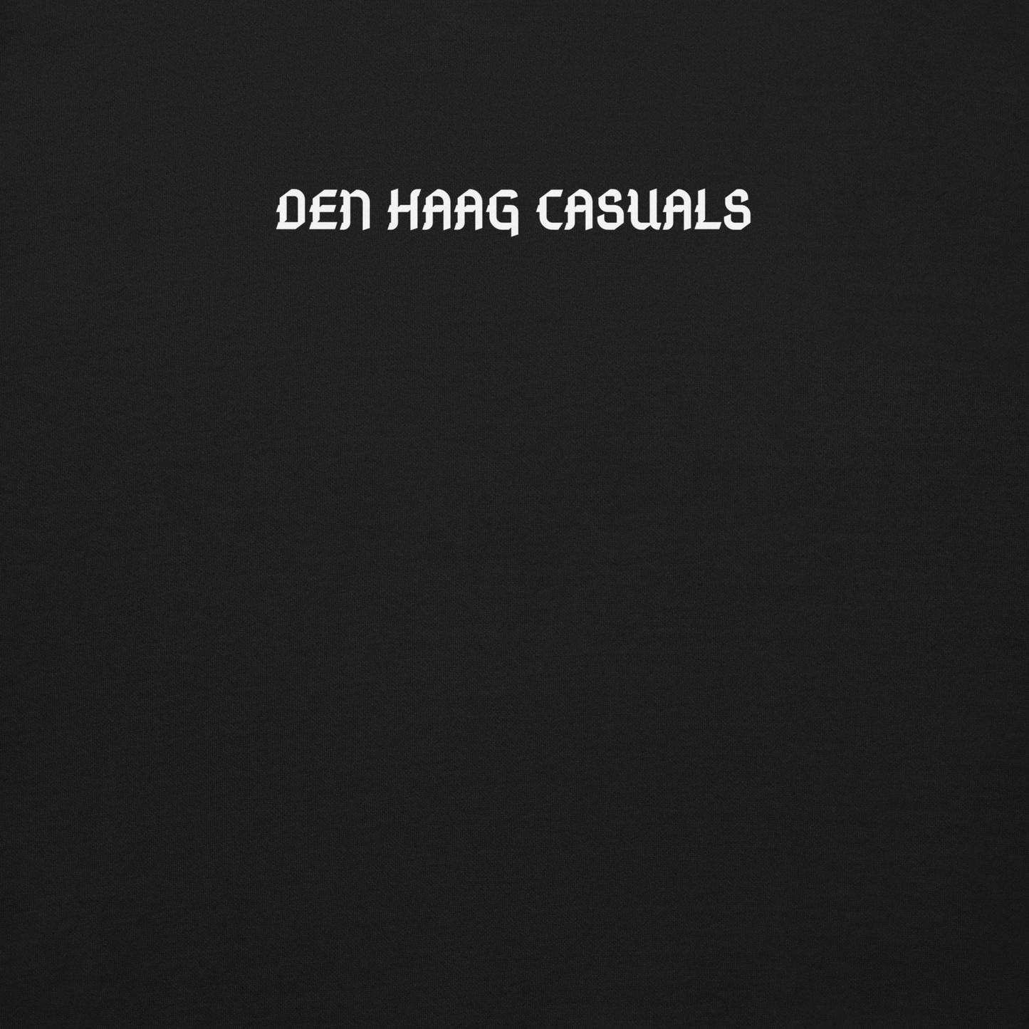DEN HAAG CASUALS SWEATER BLACK CLOSE UP 1